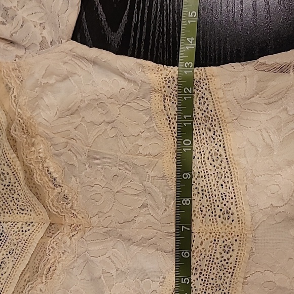 FREE PEOPLE Lacey Affair Dress in Ivory, sz Small - Picture 15 of 16